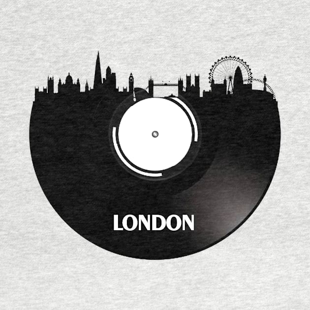 London - England Vinyl by Ferrazi